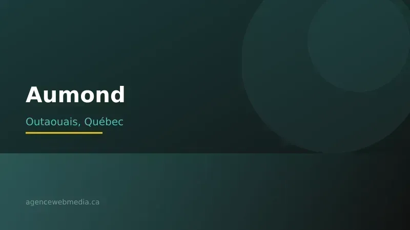 Vue de Aumond, Outaouais — Conception de site web à Aumond par Agence Web MédIA