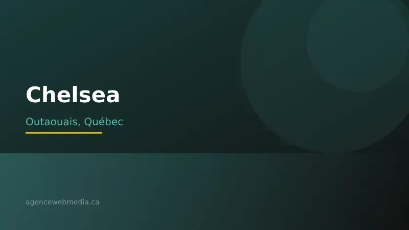 Vue de Chelsea, Outaouais — Conception de site web à Chelsea par Agence Web MédIA
