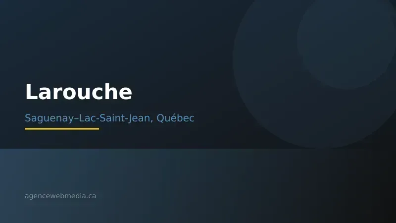 Vue de Larouche, Saguenay–Lac-Saint-Jean — Conception de site web à Larouche par Agence Web MédIA