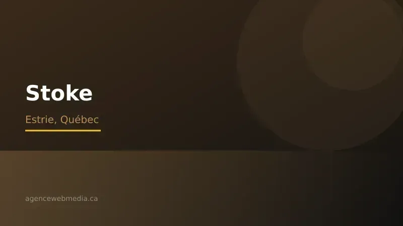 Vue de Stoke, Estrie — Conception de site web à Stoke par Agence Web MédIA